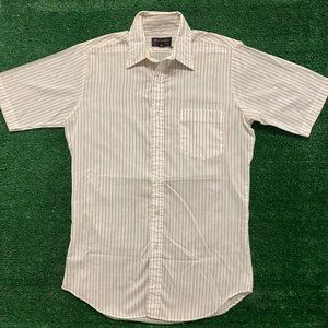 Pin Stripes Vintage Button Up Casual Shirt